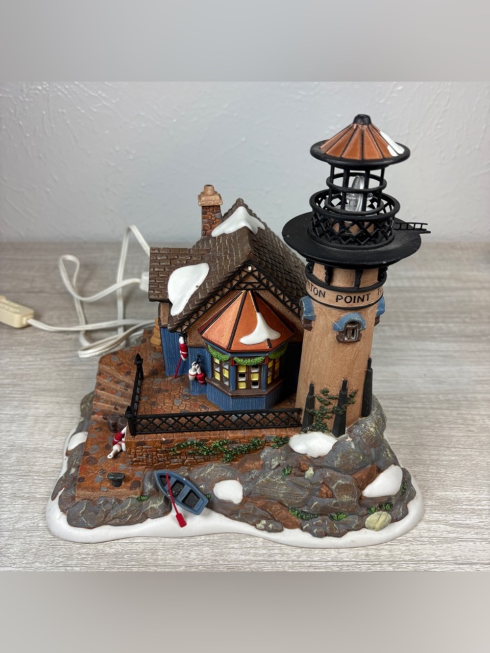 Dept 56 Dickens Village "Lynton Point Tower" #56.58315 See Description